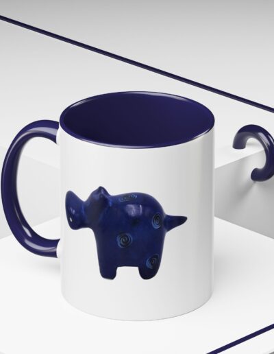 Hippo Ceramic Accent Coffee Mug