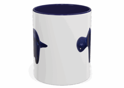 Hippo Ceramic Accent Coffee Mug