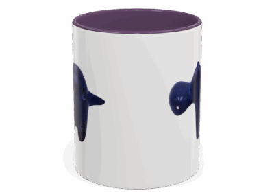 Hippo Ceramic Accent Coffee Mug