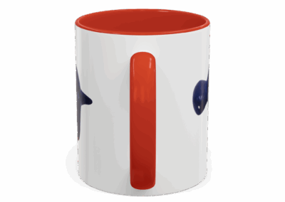 Hippo Ceramic Accent Coffee Mug