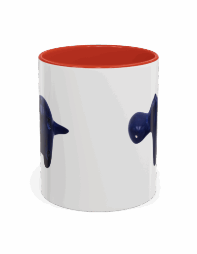 Hippo Ceramic Accent Coffee Mug