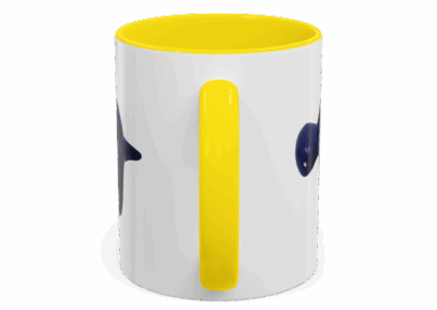 Hippo Ceramic Accent Coffee Mug