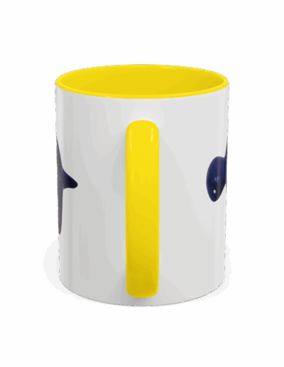 Hippo Ceramic Accent Coffee Mug