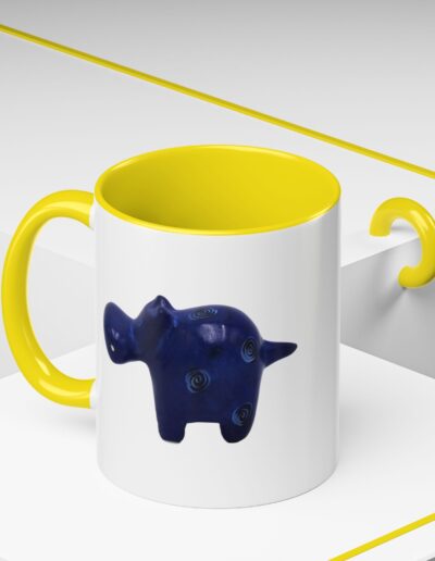 Hippo Ceramic Accent Coffee Mug