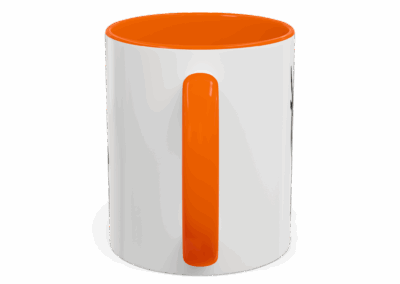 Stylish Accent Coffee Mug with Elegant Antelope Design