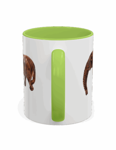 Whimsical Elephant Accent Coffee Mug