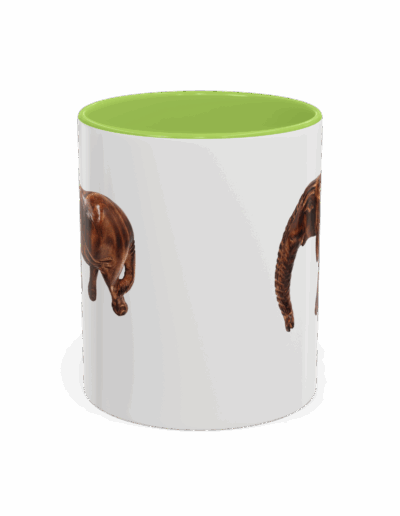 Whimsical Elephant Accent Coffee Mug
