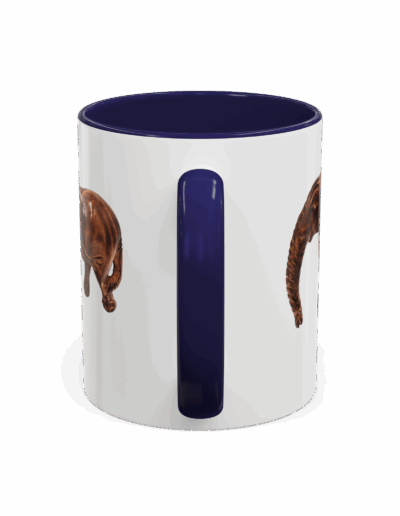 Whimsical Elephant Accent Coffee Mug