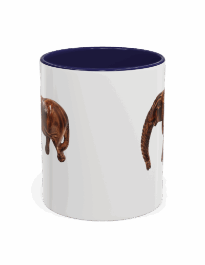 Whimsical Elephant Accent Coffee Mug