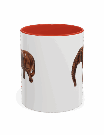 Whimsical Elephant Accent Coffee Mug