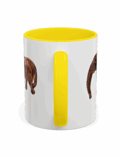 Whimsical Elephant Accent Coffee Mug