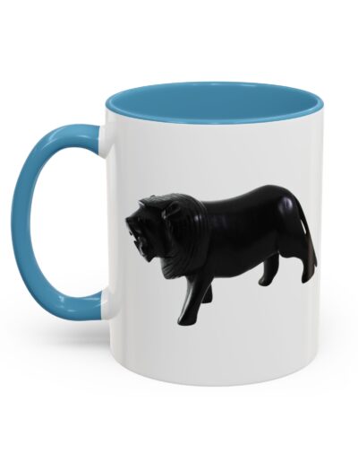 Black Lion Accent Coffee Mug