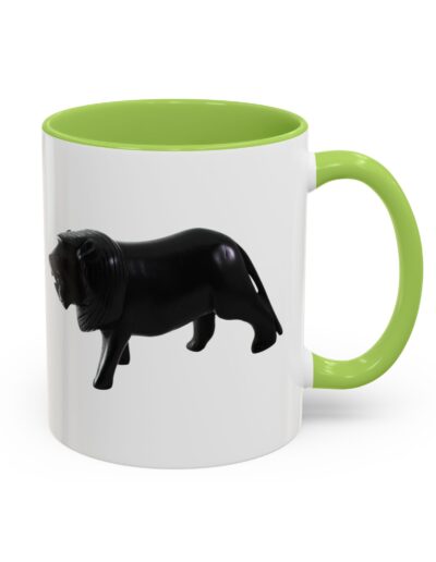 Black Lion Accent Coffee Mug