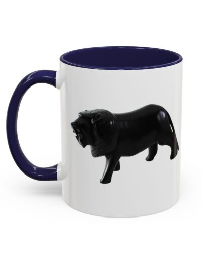Black Lion Accent Coffee Mug