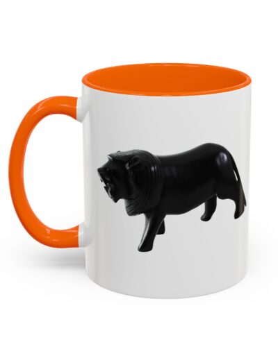 Black Lion Accent Coffee Mug