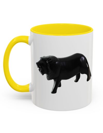 Black Lion Accent Coffee Mug
