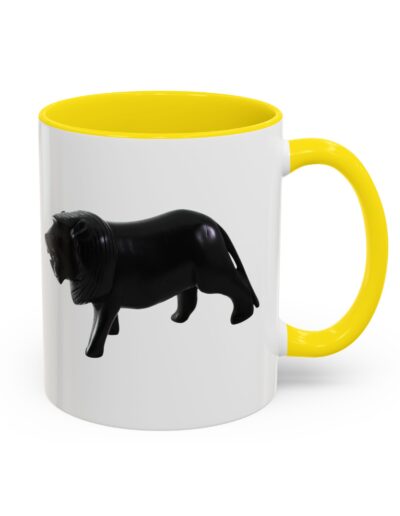 Black Lion Accent Coffee Mug