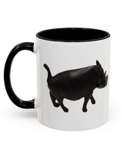 Black Warthog Accent Coffee Mug