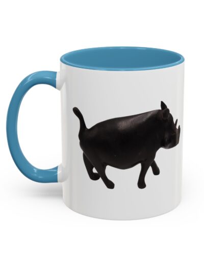 Black Warthog Accent Coffee Mug