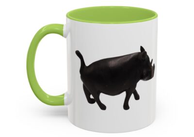 Black Warthog Accent Coffee Mug