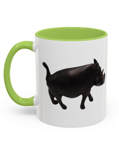 Black Warthog Accent Coffee Mug