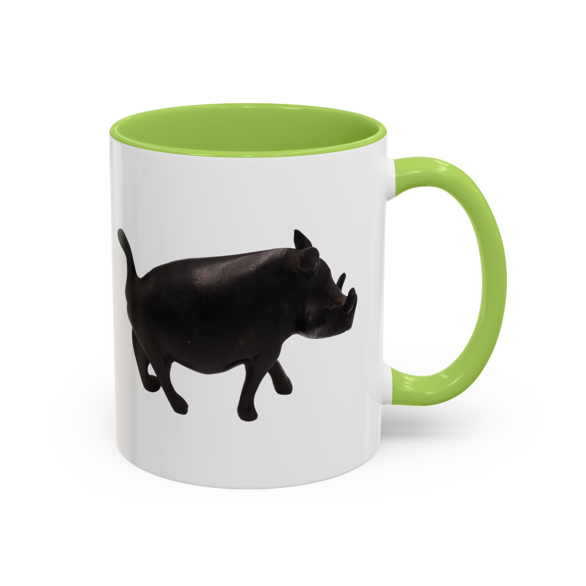 Black Warthog Accent Coffee Mug
