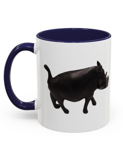Black Warthog Accent Coffee Mug