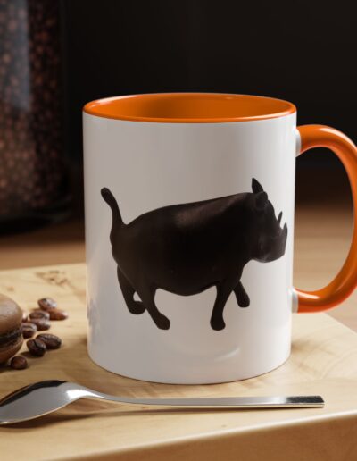 Black Warthog Accent Coffee Mug