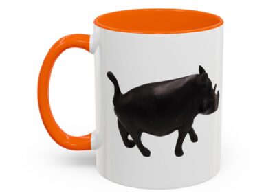 Black Warthog Accent Coffee Mug