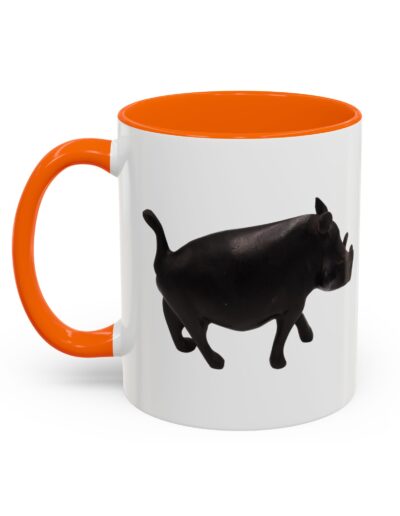 Black Warthog Accent Coffee Mug