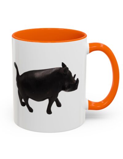 Black Warthog Accent Coffee Mug