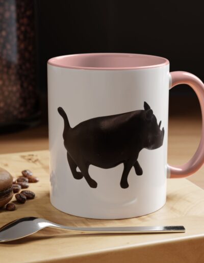 Black Warthog Accent Coffee Mug