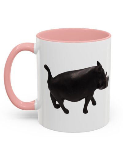 Black Warthog Accent Coffee Mug