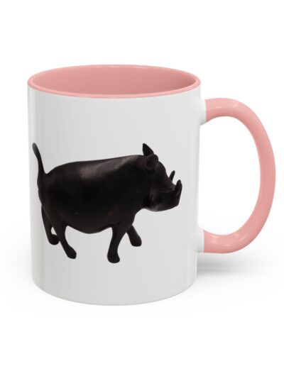 Black Warthog Accent Coffee Mug
