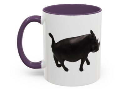 Black Warthog Accent Coffee Mug