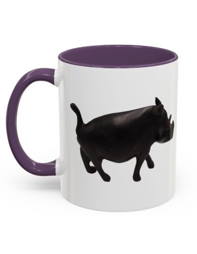Black Warthog Accent Coffee Mug