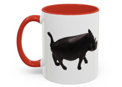 Black Warthog Accent Coffee Mug