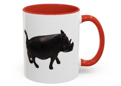 Black Warthog Accent Coffee Mug