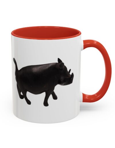 Black Warthog Accent Coffee Mug