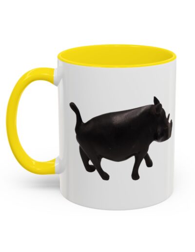Black Warthog Accent Coffee Mug