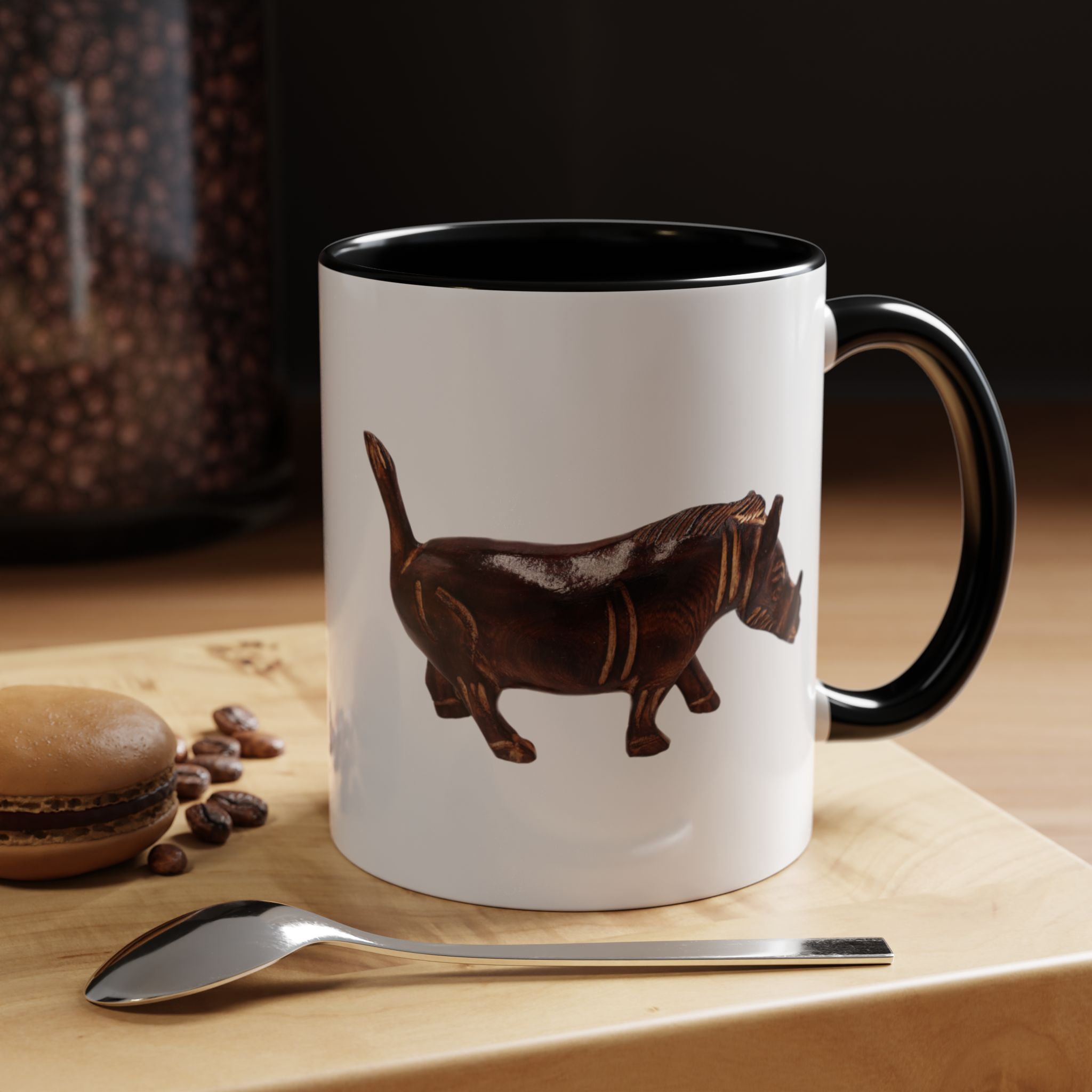Fun Warthog Accent Coffee Mug