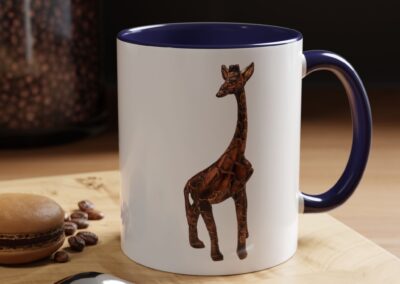 Giraffe Accent Coffee Mug