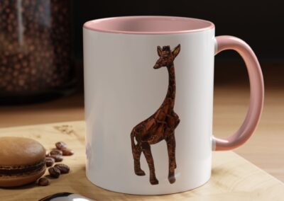 Giraffe Accent Coffee Mug