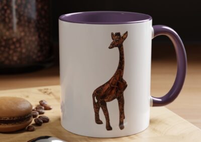 Giraffe Accent Coffee Mug