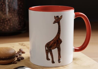Giraffe Accent Coffee Mug
