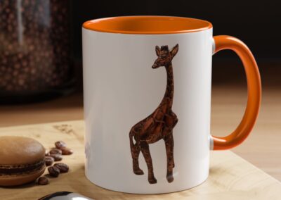Giraffe Accent Coffee Mug