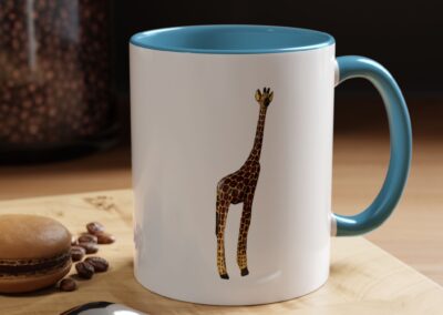 Giraffe Accent Tea Mug