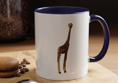 Giraffe Accent Tea Mug