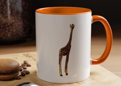 Giraffe Accent Tea Mug