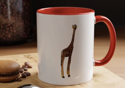 Giraffe Accent Tea Mug